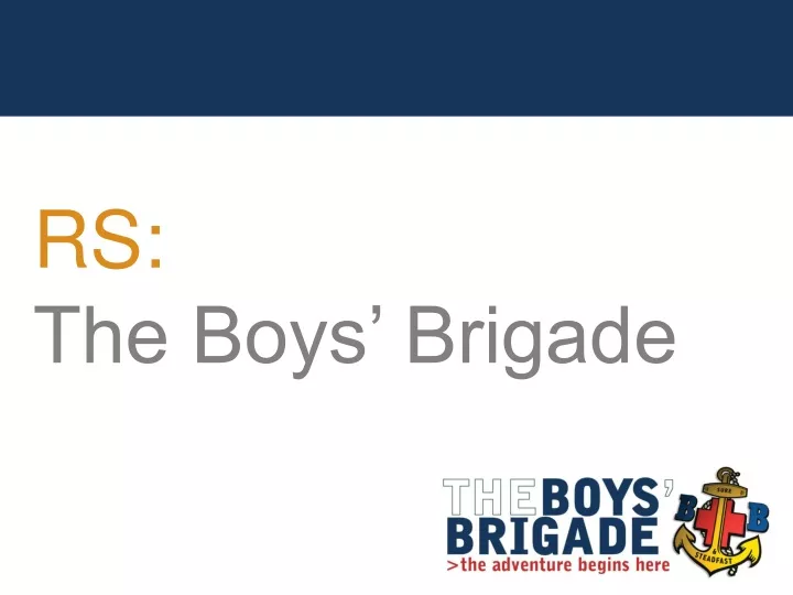 rs the boys brigade