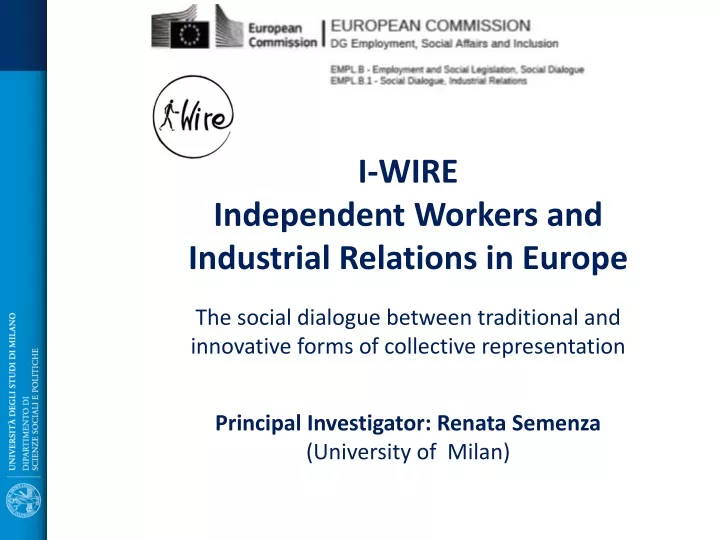 i wire independent workers and industrial