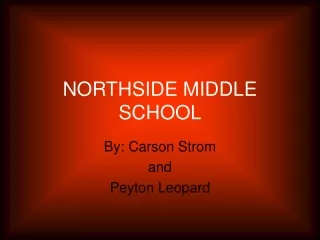 NORTHSIDE MIDDLE SCHOOL