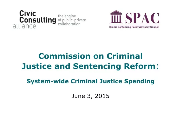 commission on criminal justice and sentencing