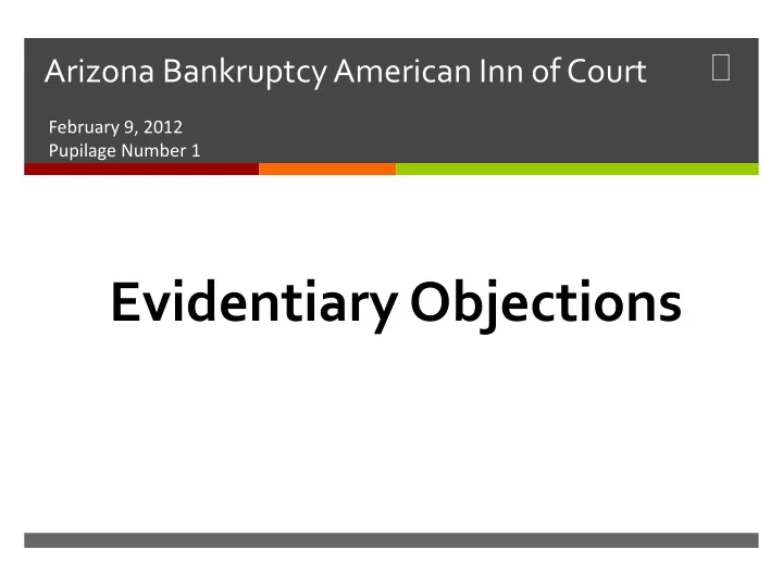 arizona bankruptcy american inn of court