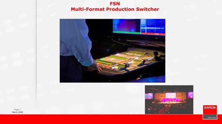 fsn multi format production switcher