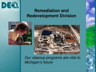 Remediation and Redevelopment Division
