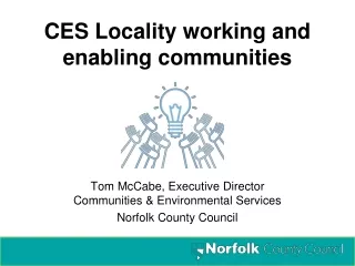 CES Locality working and enabling communities