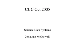 CUC Oct 2005