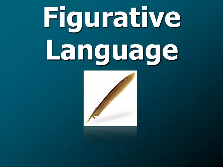 figurative language