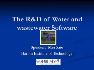 The R&amp;D of Water and wastewater Software