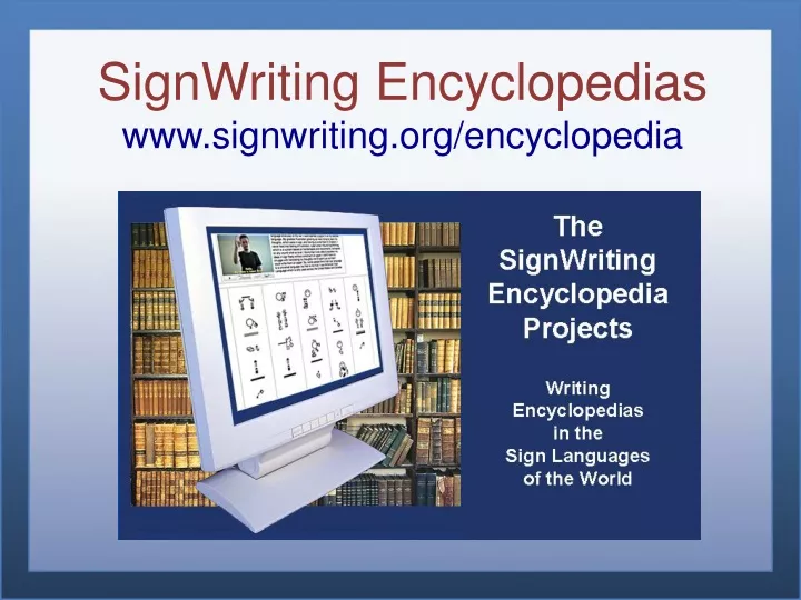 signwriting encyclopedias www signwriting