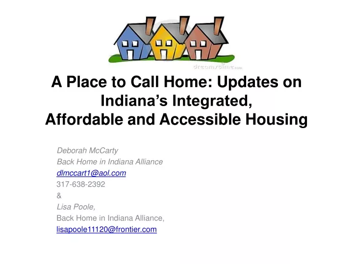 a place to call home updates on indiana s integrated affordable and accessible housing
