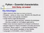 Python - The Versatile Language for Beginners and Professionals - slide 1