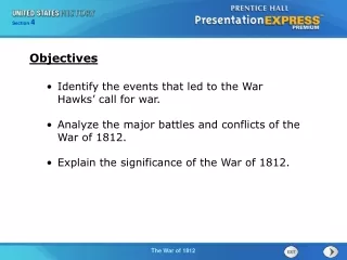 Identify the events that led to the War Hawks ’  call for war.