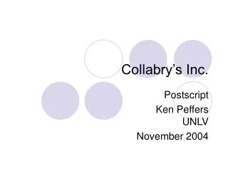 Collabry’s Inc.