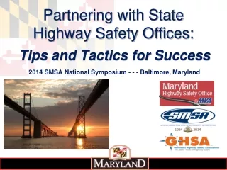 Partnering with State Highway Safety Offices: