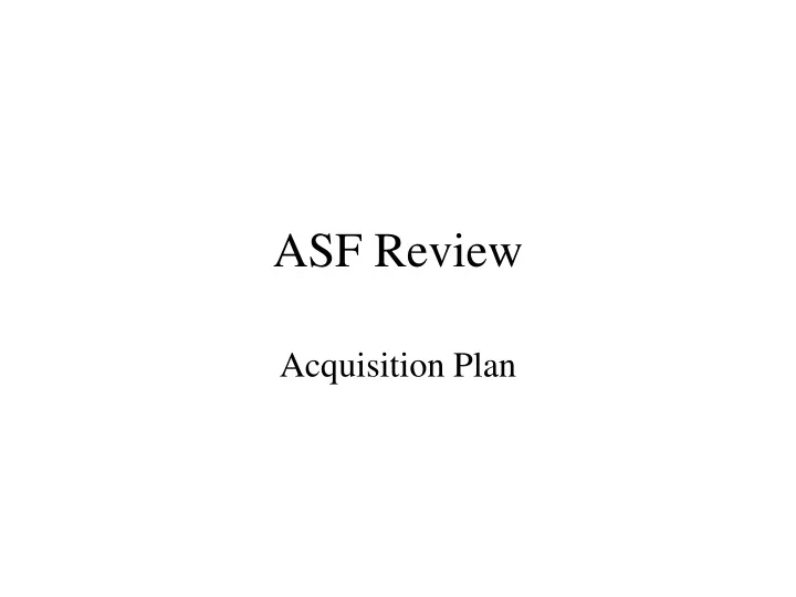 asf review