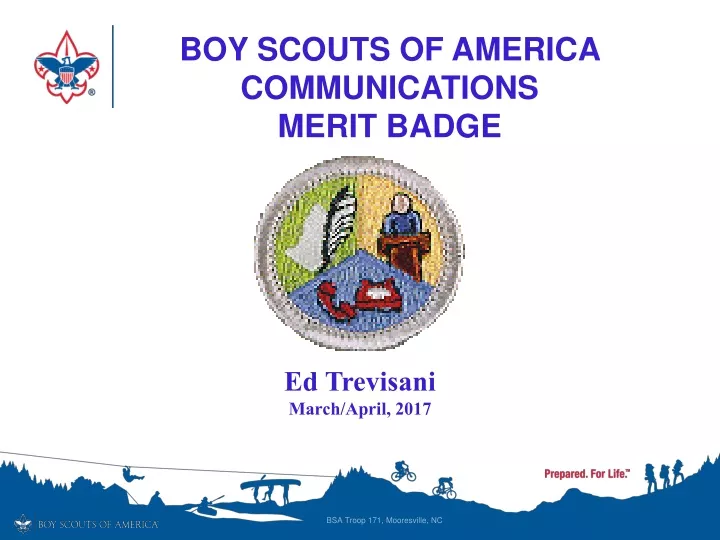 boy scouts of america communications merit badge