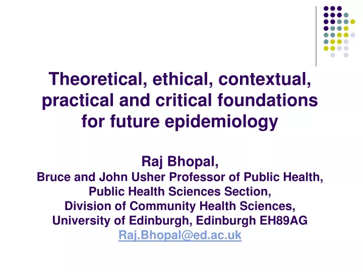 theoretical ethical contextual practical