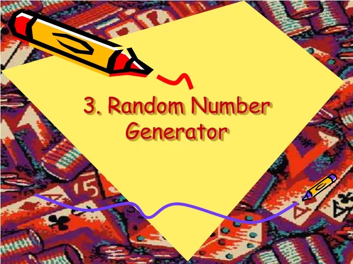 3 random number generator