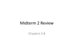 Midterm 2 Review - slide 1