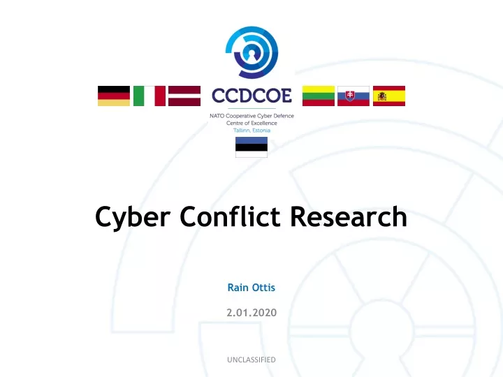 cyber conflict research