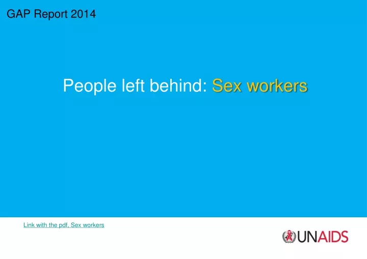gap report 2014 people left behind sex workers