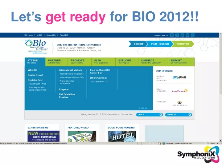 let s get ready for bio 2012