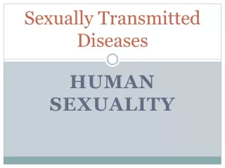 Sexually Transmitted Diseases