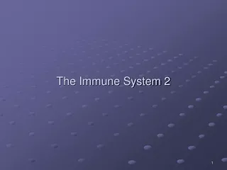 The Immune System 2