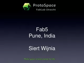 Fab5 Pune, India Siert Wijnia
