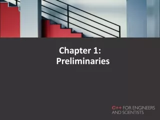 Chapter 1: Preliminaries