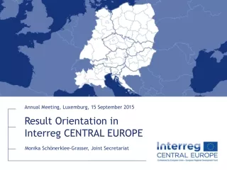 Result Orientation in Interreg CENTRAL EUROPE