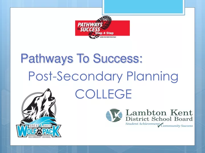 pathways to success