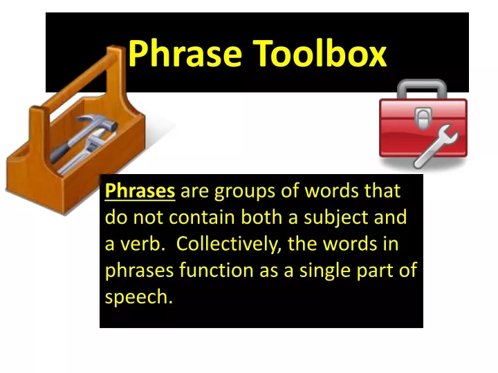 phrase toolbox