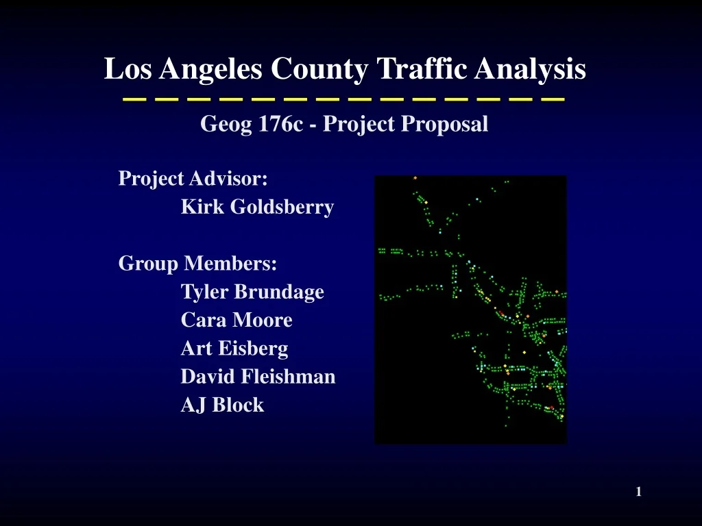 PPT - Los Angeles County Traffic Analysis PowerPoint Presentation, free ...