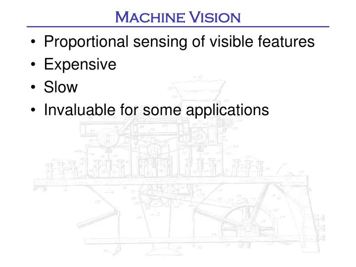 machine vision