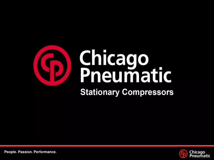 chicago pneumatic compressors company presentation