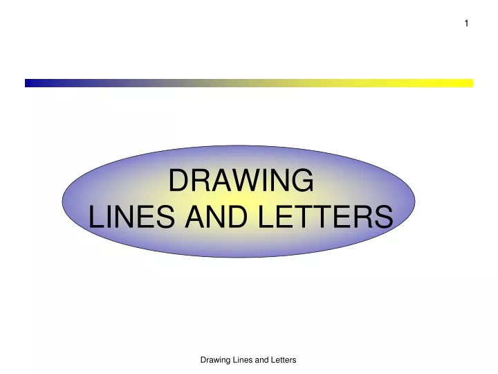 drawing lines and letters