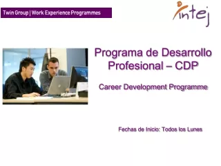 Programa de Desarrollo Profesional – CDP Career Development Programme
