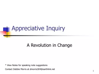 Appreciative Inquiry