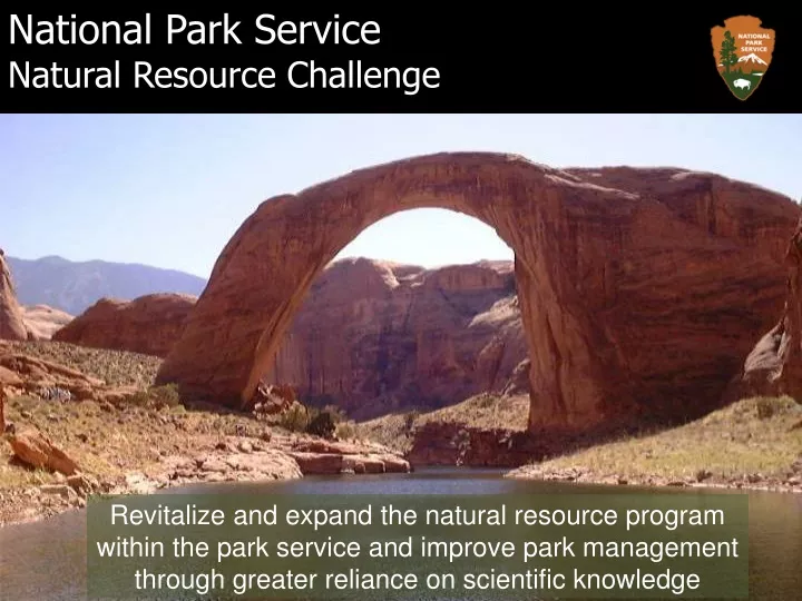 national park service natural resource challenge