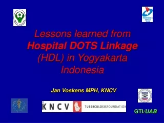 Lessons learned from Hospital DOTS Linkage (HDL) in Yogyakarta Indonesia