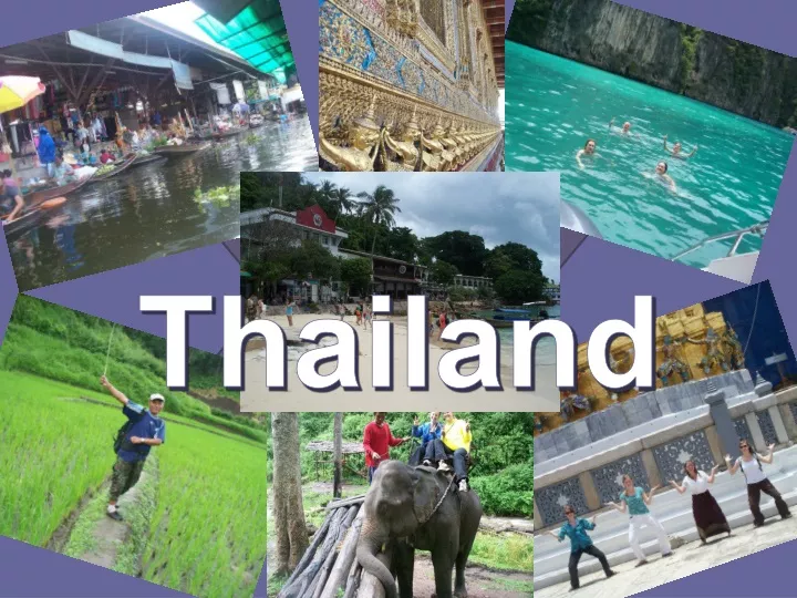 what do you already know about thailand