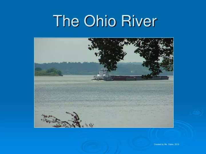 the ohio river
