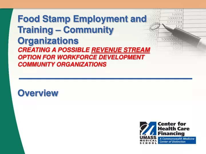 food stamp employment and training community