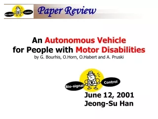 June 12, 2001 Jeong-Su Han