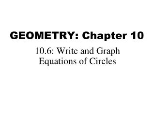 GEOMETRY: Chapter 10
