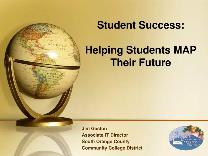 student success helping students map their future