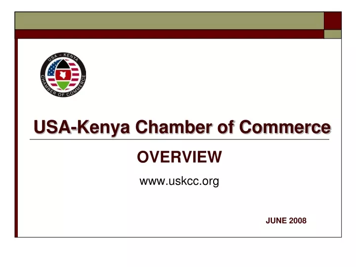 usa kenya chamber of commerce