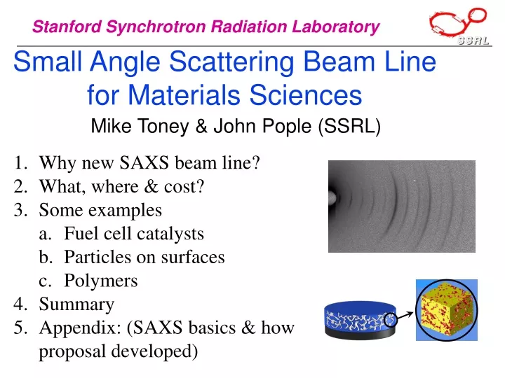 stanford synchrotron radiation laboratory