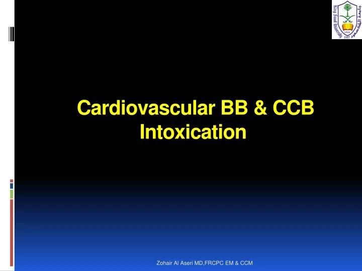 cardiovascular bb ccb intoxication