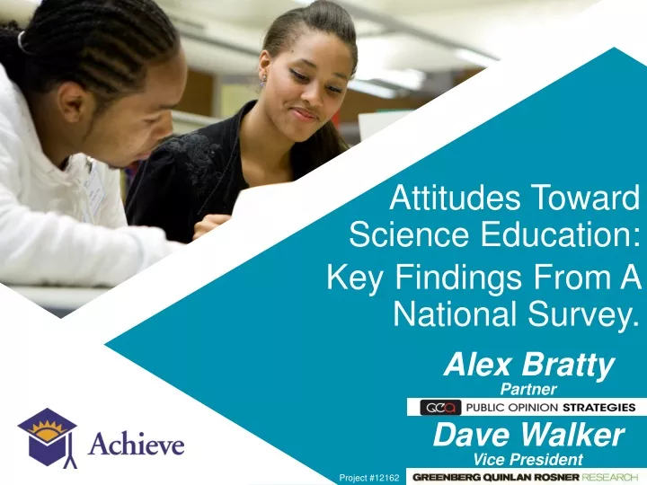 attitudes toward science education key findings